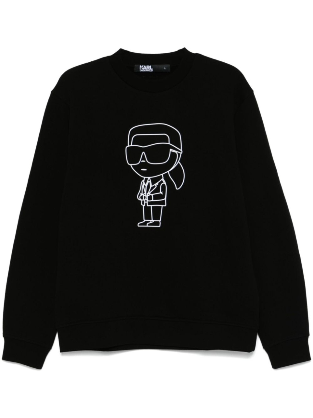 

Karl Lagerfeld толстовка Mini Ikonik Karl, черный