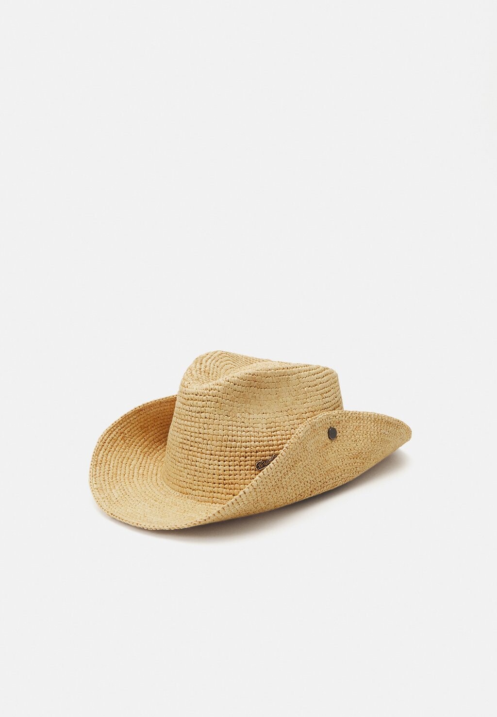 

Головной убор CROCHET TESA LARGA LOGO METALLO E BOTTONE UNISEX Borsalino, цвет naturale