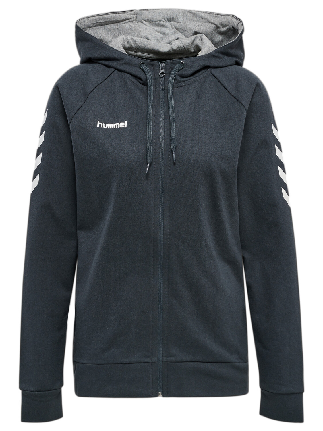 

Толстовка Hummel Baumwoll Hoodie Hmlgo Cotton Zip Hoodie Woman, цвет INDIA INK