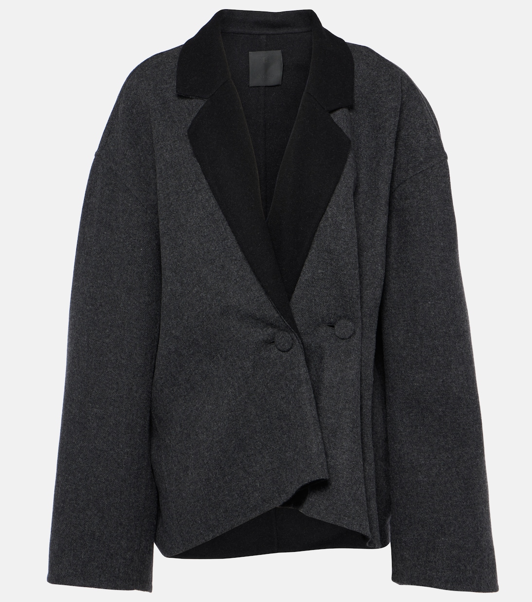 Куртка из смесовой шерсти Givenchy, серый