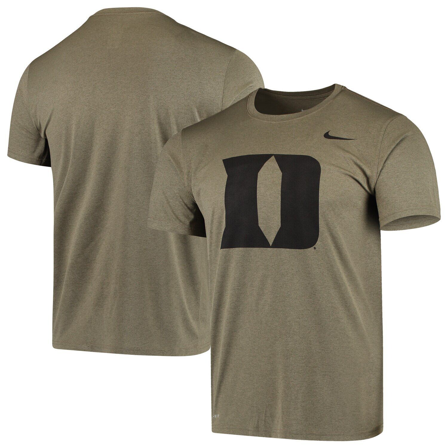 

Мужская футболка Nike Olive Duke Blue Devils в тон с логотипом Legend Performance