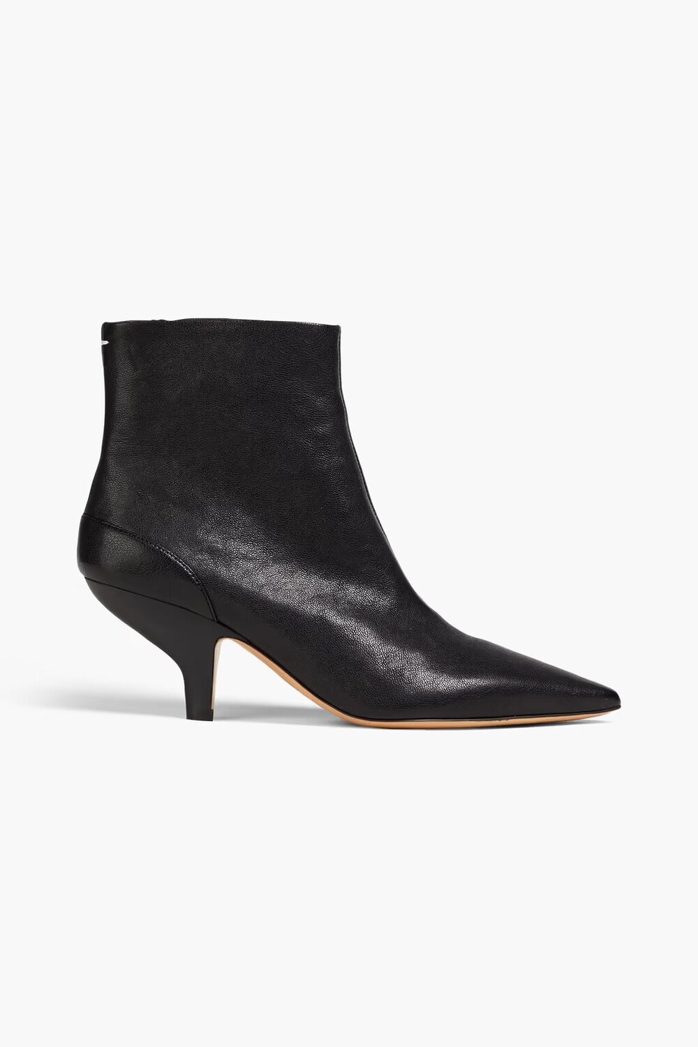

Кожаные ботильоны Maison Margiela, черный