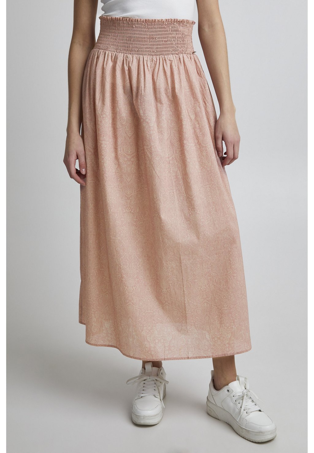 Длинная юбка PULZ, светло-розовый