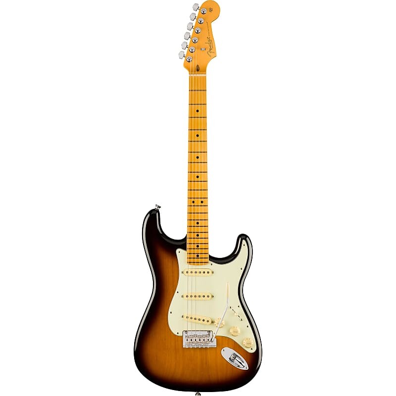 

Электрогитара Fender American Professional II Stratocaster Guitar, Maple, 70th Anniversary 2-Color Sunburst