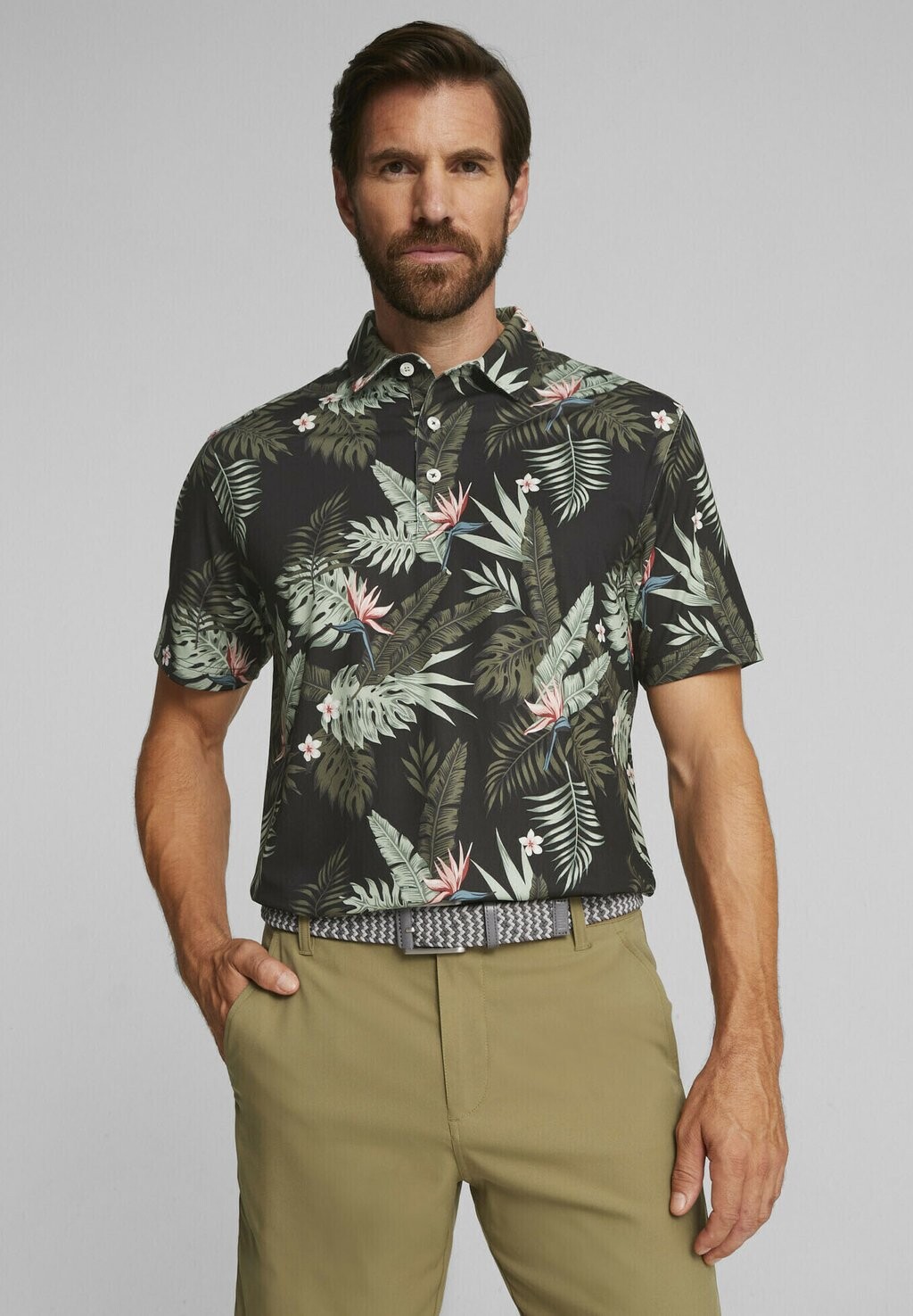 

Поло CLOUDSPUN ALOHA GOLF Puma, черный эвкалипт