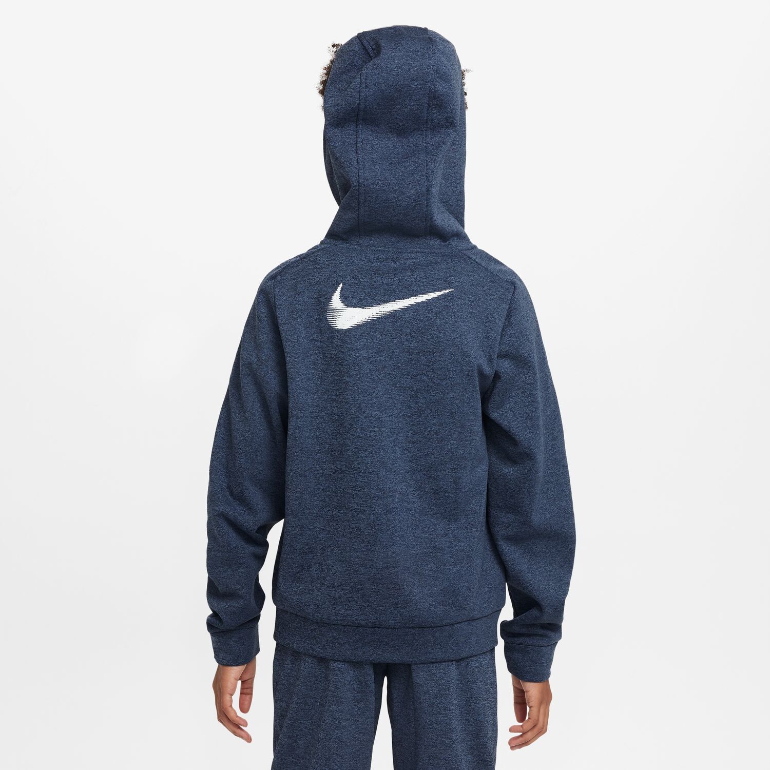 

Детская спортивная толстовка с молнией во всю длину 8–20 лет Nike Therma-FIT Nike, черный