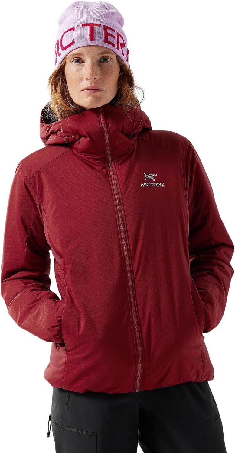 

Толстовка Atom Heavyweight Hoody Arc'teryx, бордо
