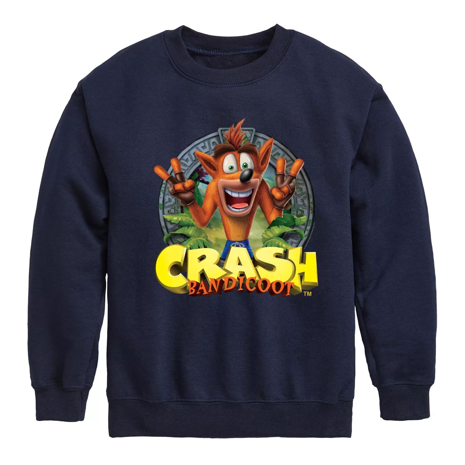 

Толстовка Crash Bandicoot для мальчиков 8–20 лет Licensed Character, синий