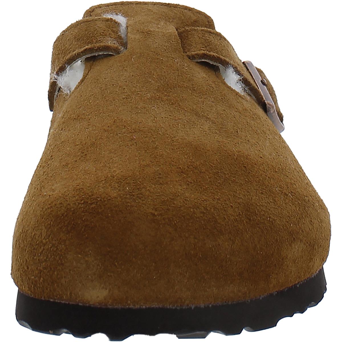 

Мужские замшевые мокасины Birkenstock, цвет Mink Suede