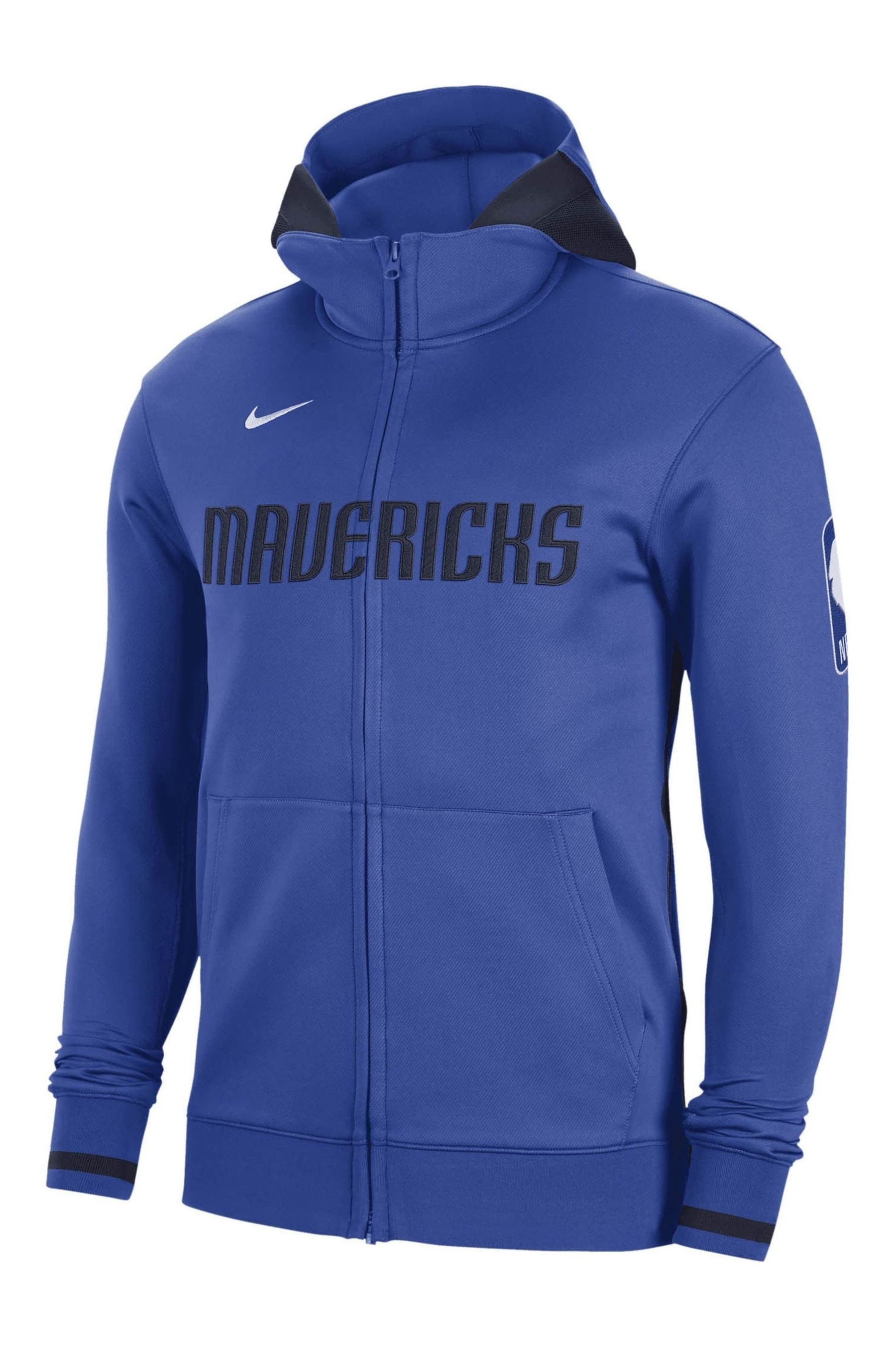 

Толстовка на молнии Fanatics Dallas Mavericks Thermaflex Nike Nike, синий