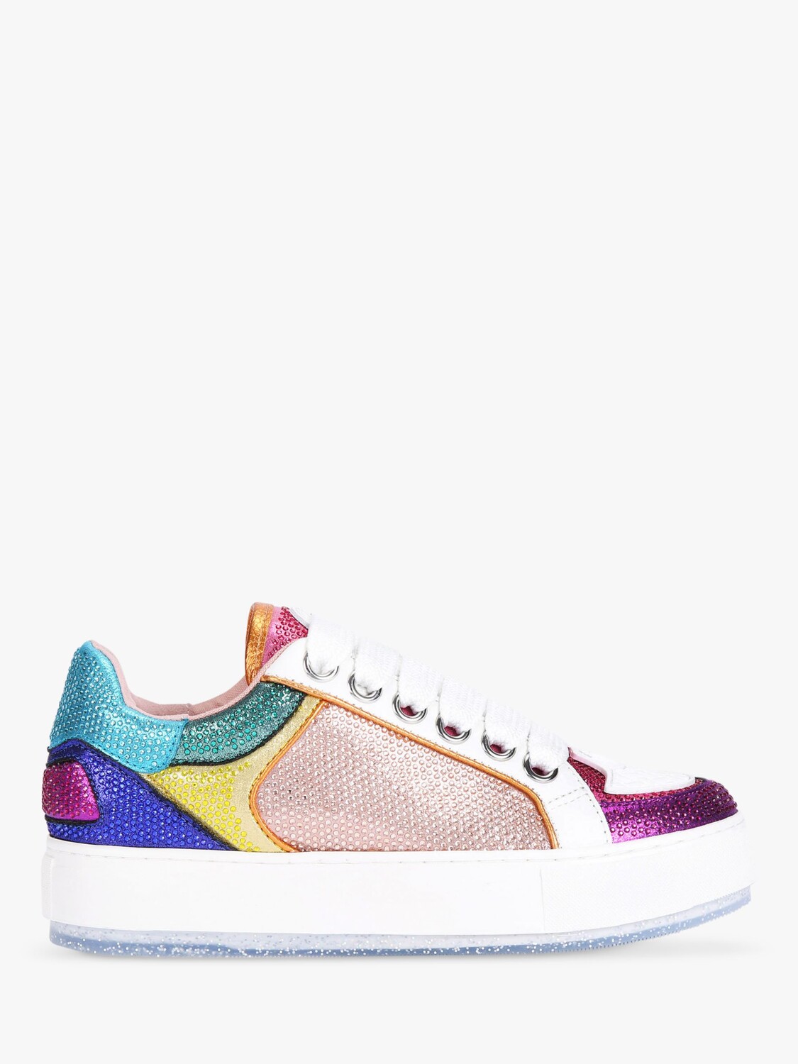 

Кроссовки Southbank, украшенные кристаллами Kurt Geiger London, белый/мульти