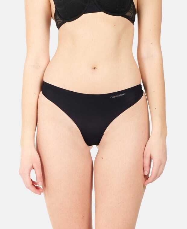

Стринги, упаковка 3 шт. Calvin Klein, черный