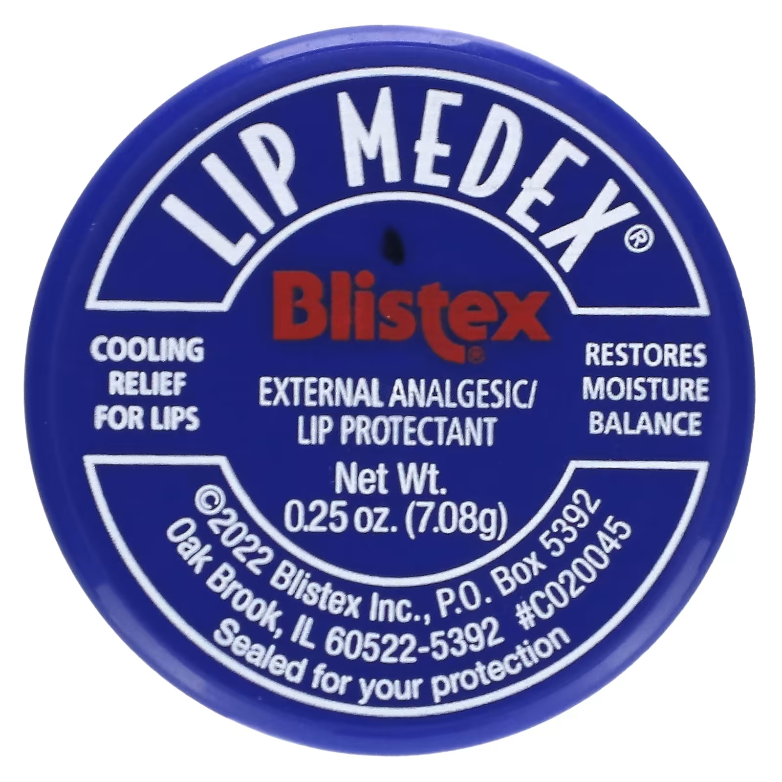 Средство для губ Blistex Lip Medex охлаждающее blistex lip infusions увлажняющее средство для губ гидрат 0 13 унции 3 69 г