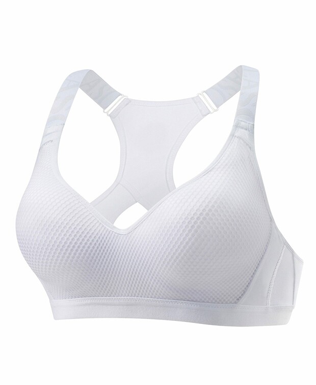 

Спортивный бюстгальтер Lascana Active, белый