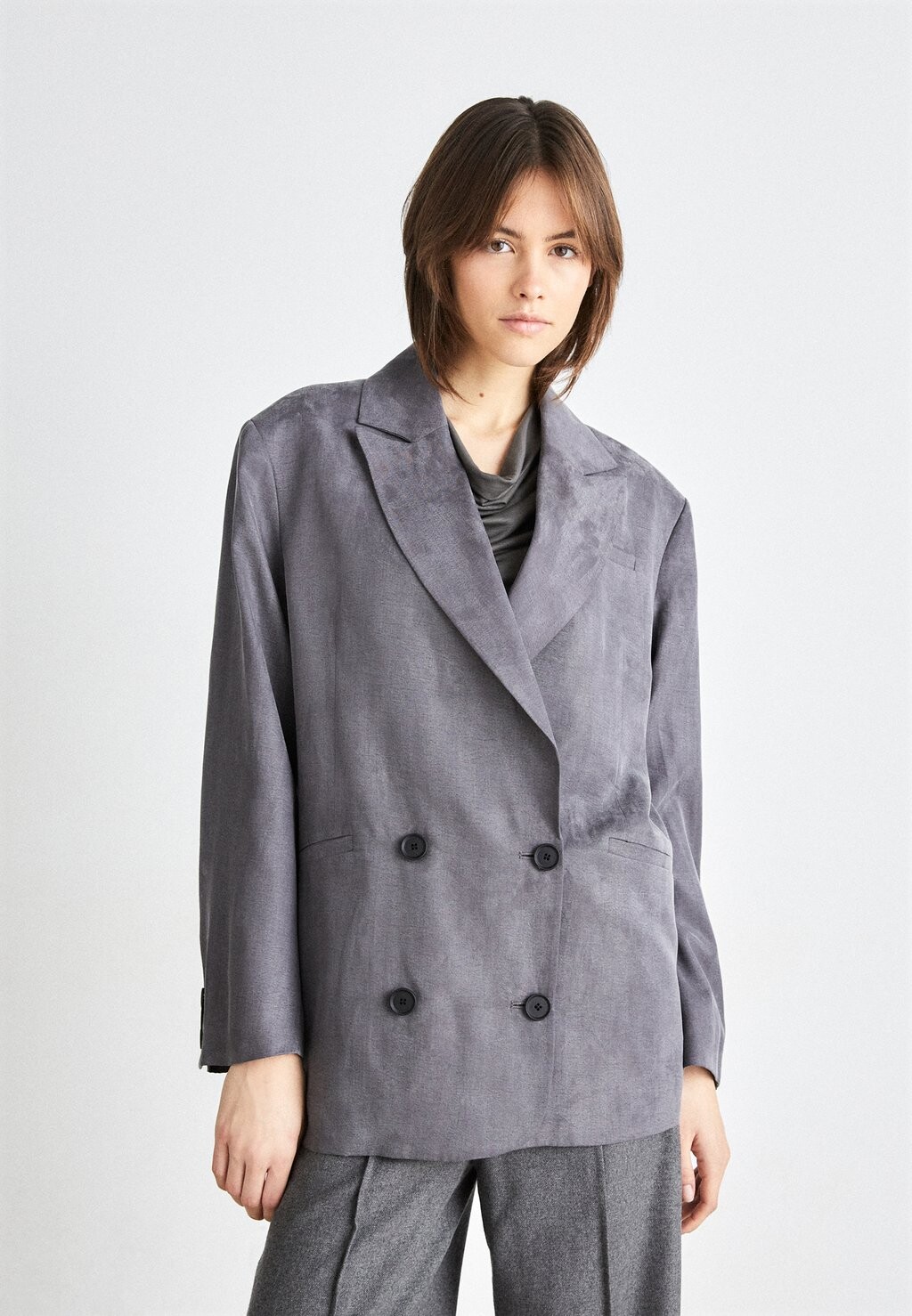 

Полупальто ELLE AllSaints, серый