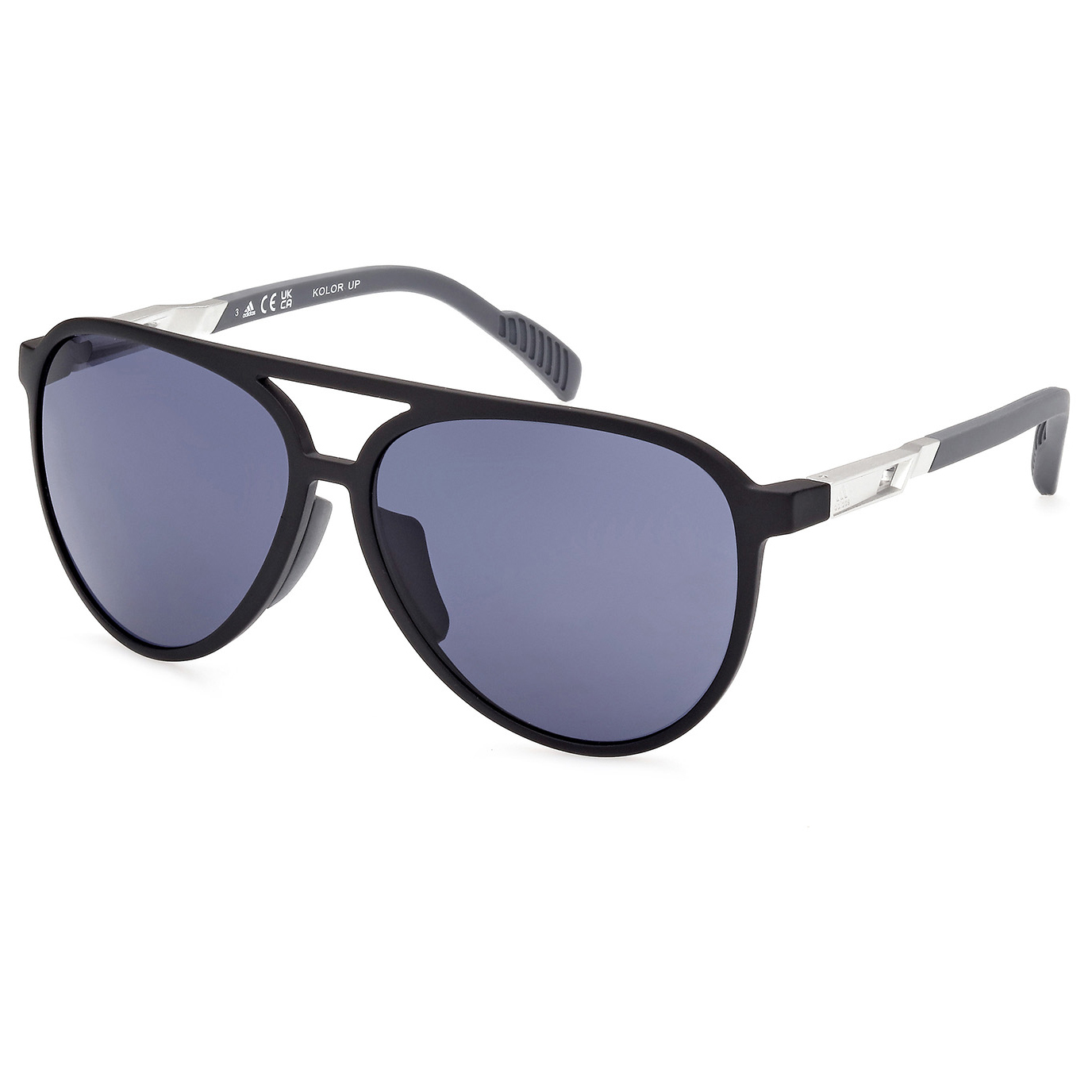 Солнцезащитные очки Adidas SP0060 Cat 3, матовый черный