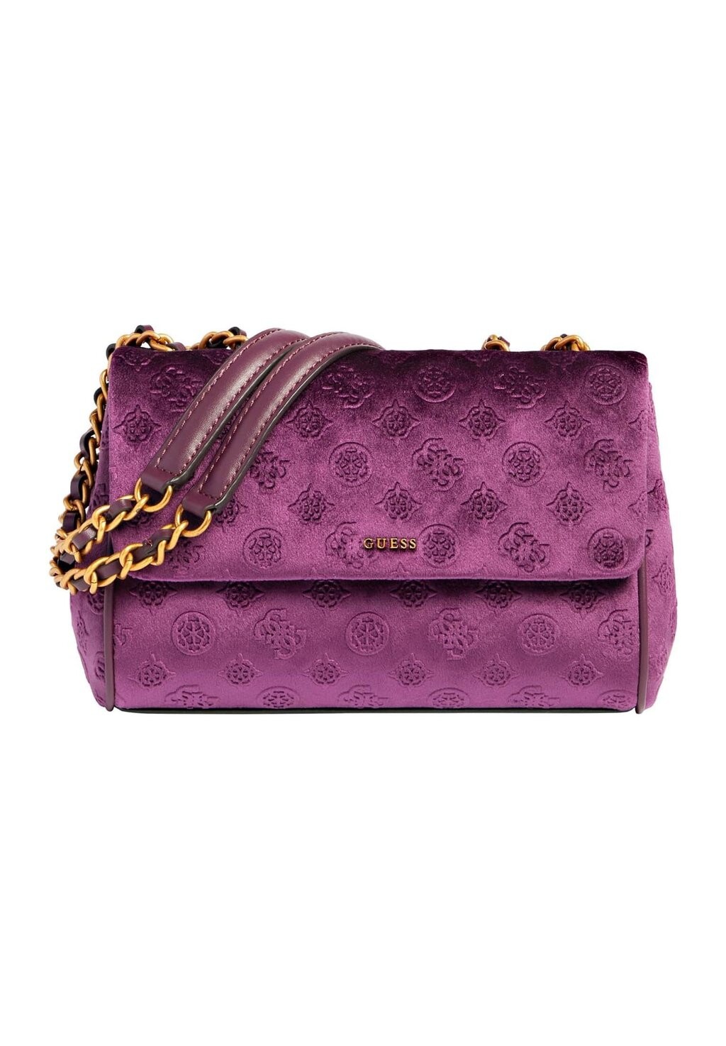 

Сумка через плечо Guess, фиолетовый