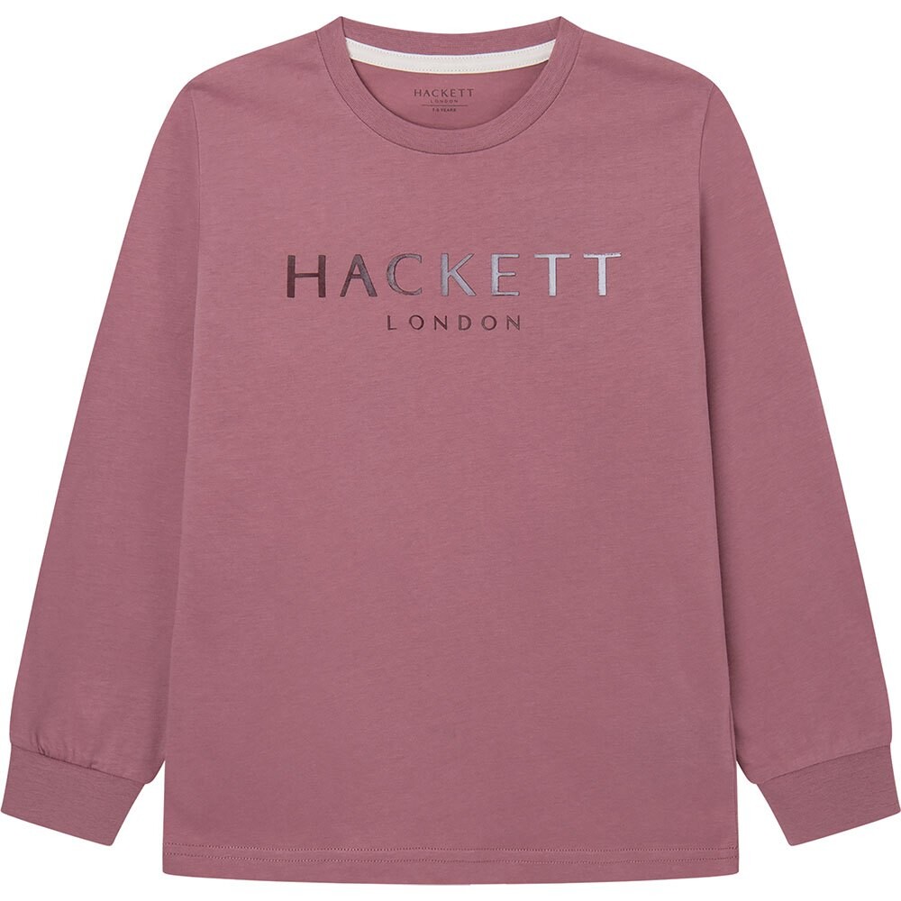

Футболка с длинным рукавом Hackett HK500904, розовый