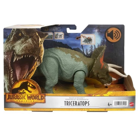 Дикий рев динозавров из мира юрского периода Jurassic World фигурка динозавра jurassic world wild roar kronosaurus интерактивная
