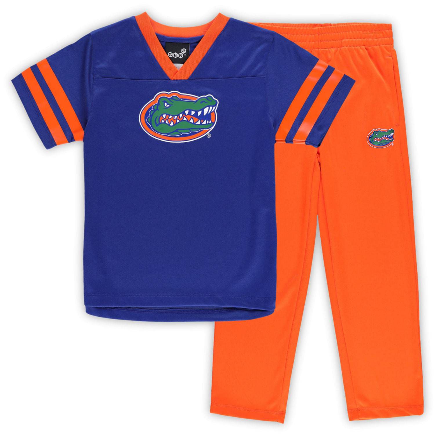 Комплект из джерси и брюк Red Zone Royal/оранжевый для дошкольников Florida Gators Red Zone Outerstuff
