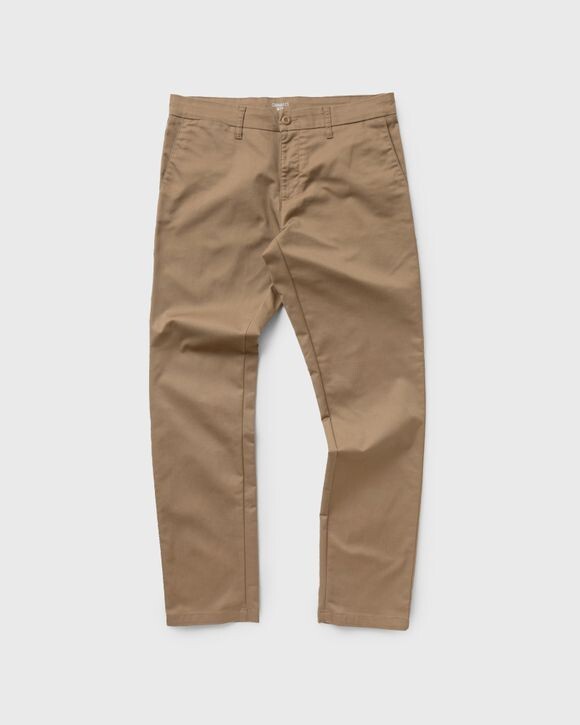

Брюки Carhartt Wip Sid Pant, цвет leather