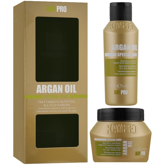 Набор для восстановления волос, 2x100 мл KayPro Argan Oil Special Care