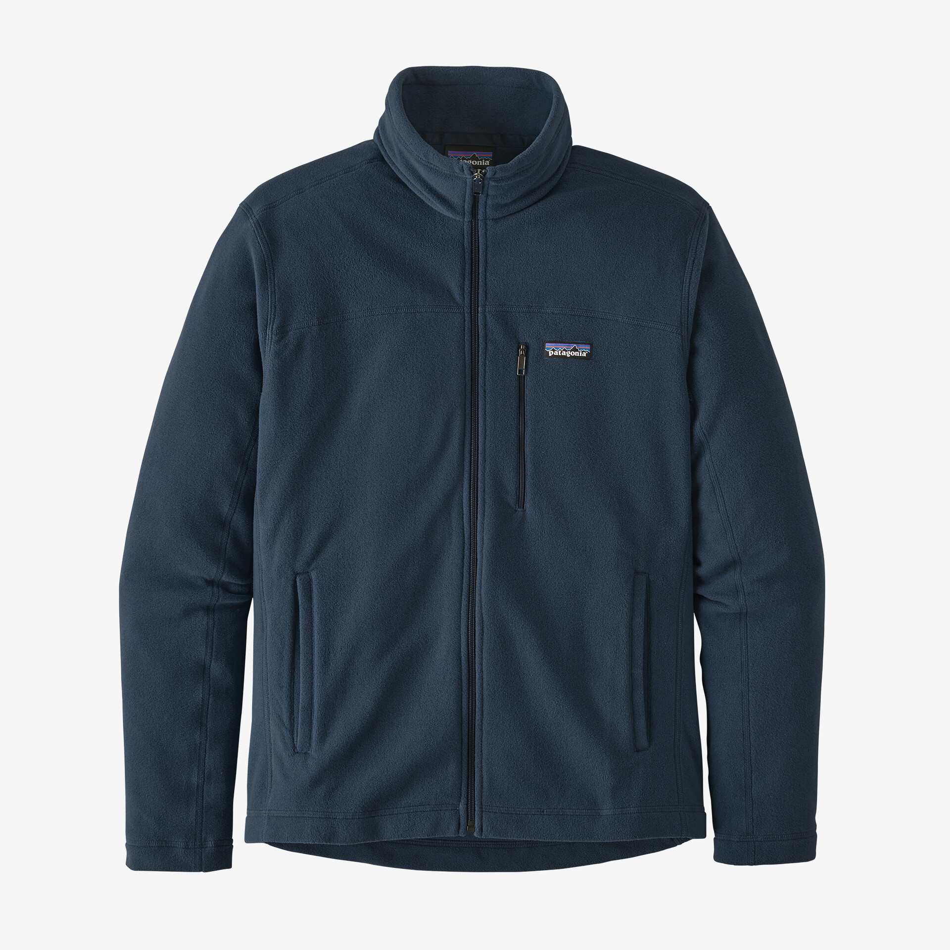 Мужская флисовая куртка Micro D Patagonia, новый темно-синий