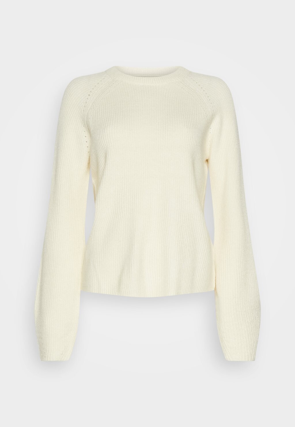 

Свитер ONLY Onlfia O-Neck, белая кепка серый, Белый;серый