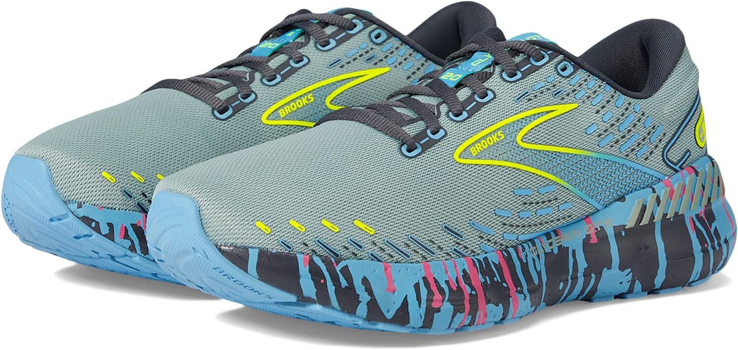 

Кроссовки Glycerin GTS 20 Brooks, цвет Jadeite/Alaskan Blue/Ebony