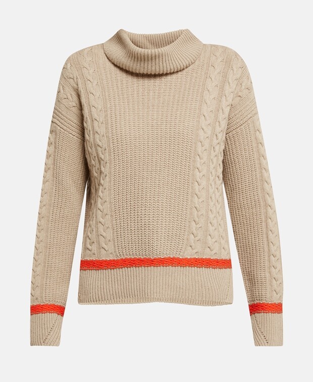 

Пуловер с высоким воротником Marc Cain Sports, цвет Tan