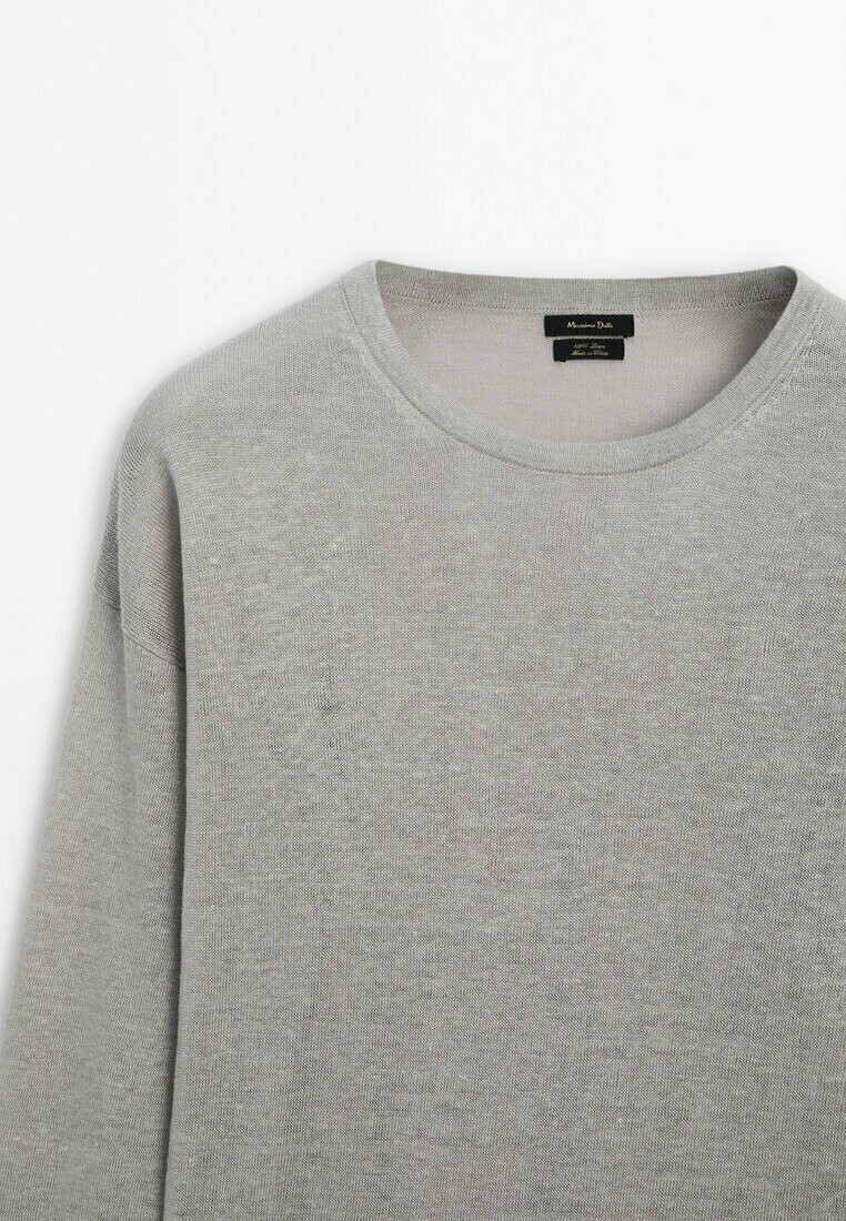 

Свитер Massimo Dutti, светло-серый