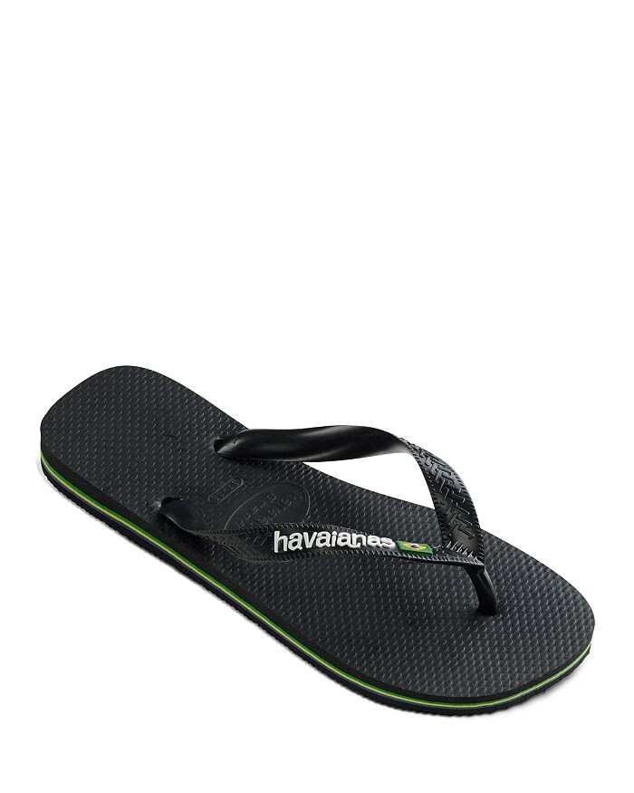 

Мужские бразильские шлепанцы havaianas, черный