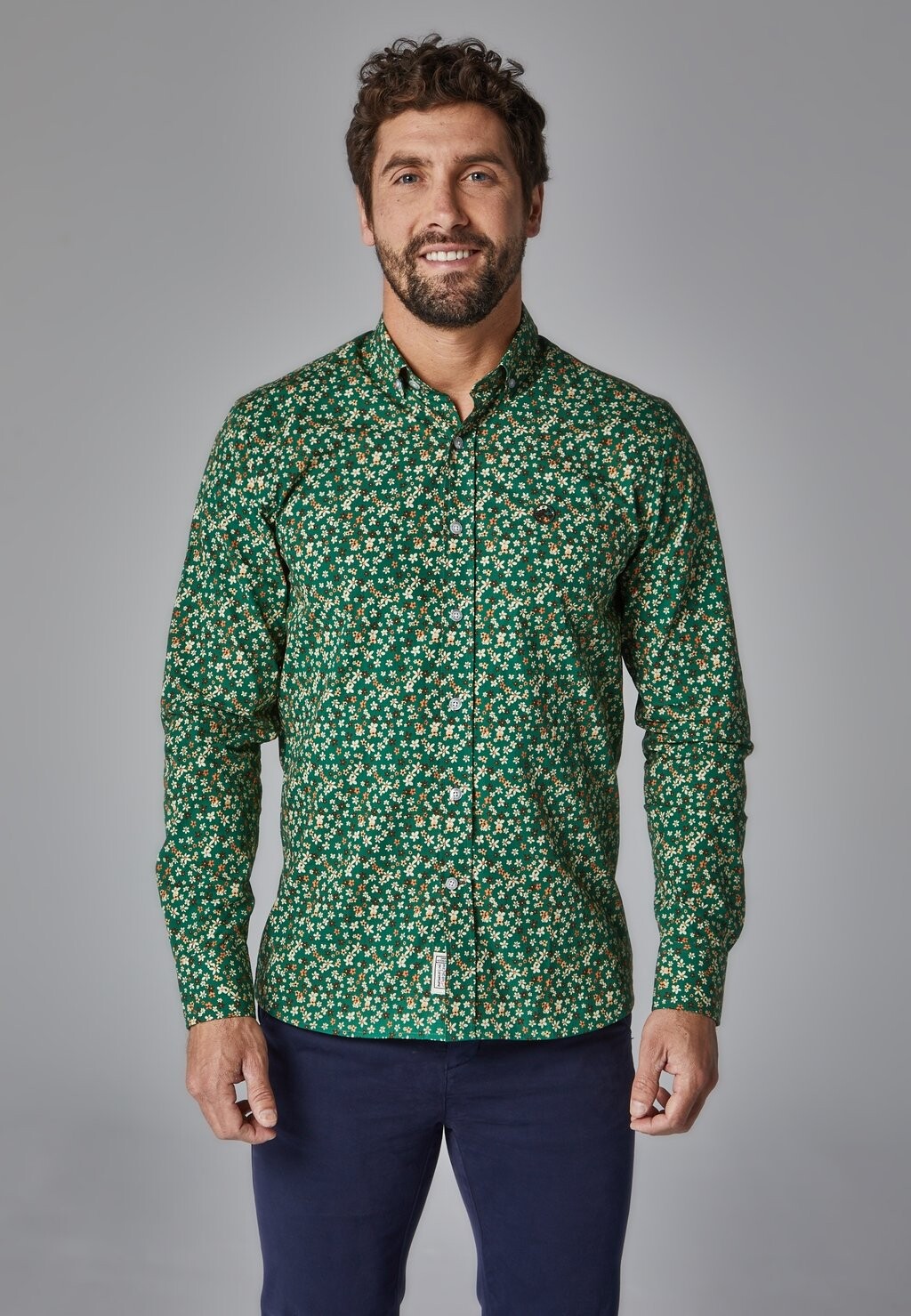 

Рубашка ESTAMPADO FLORES ALTONADOCK, зеленый