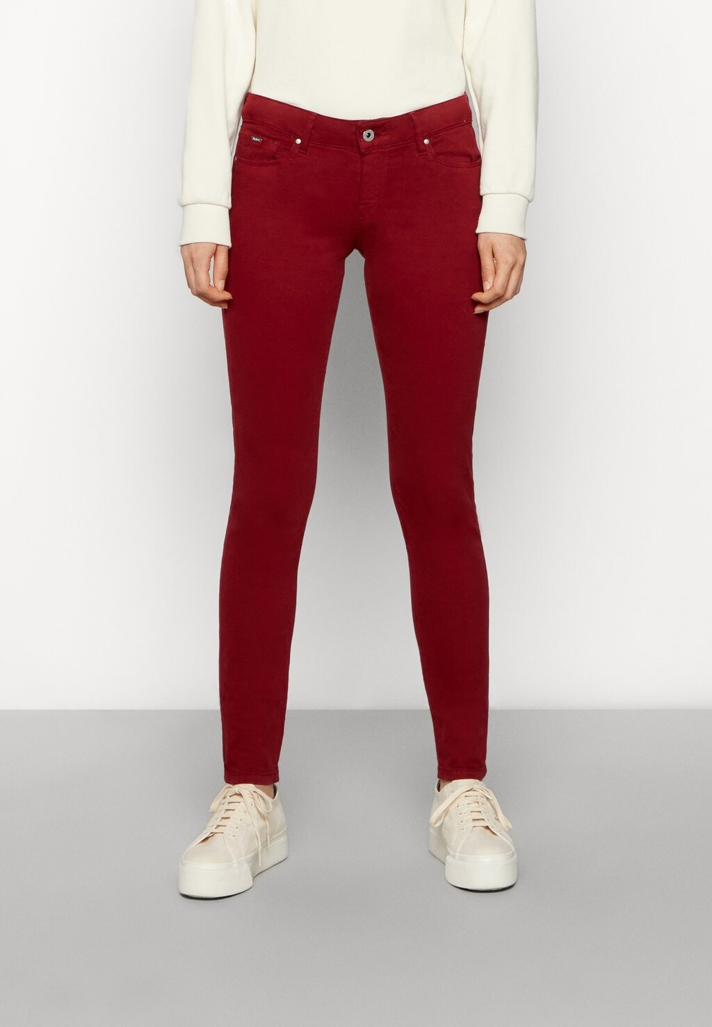

Брюки Pepe Jeans, красный