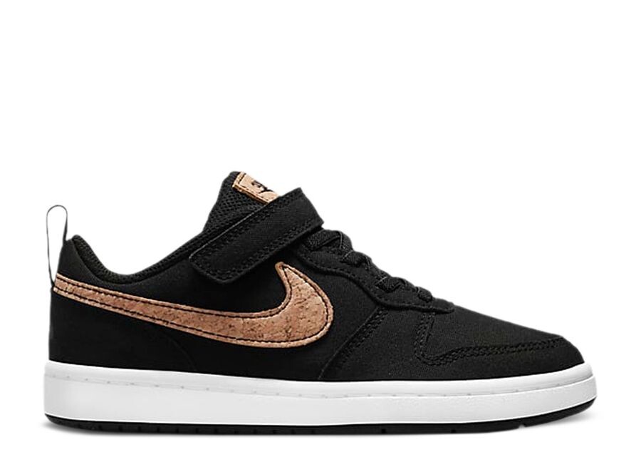 

Кроссовки Nike Court Borough Low 2 Canvas Ps 'Black Cork', черный