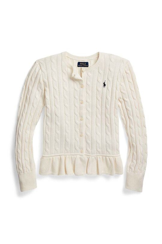 

Polo Ralph Lauren Детский хлопковый кардиган, белый