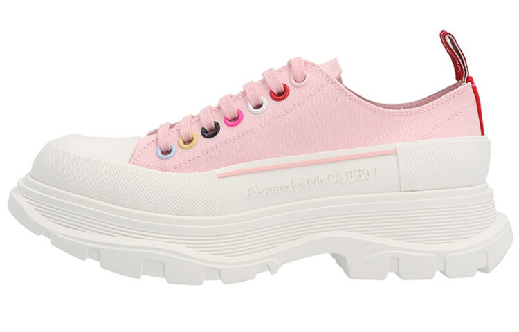 

Alexander McQueen Wmns Tread Slick Кроссовки Розовый/Белый Женский