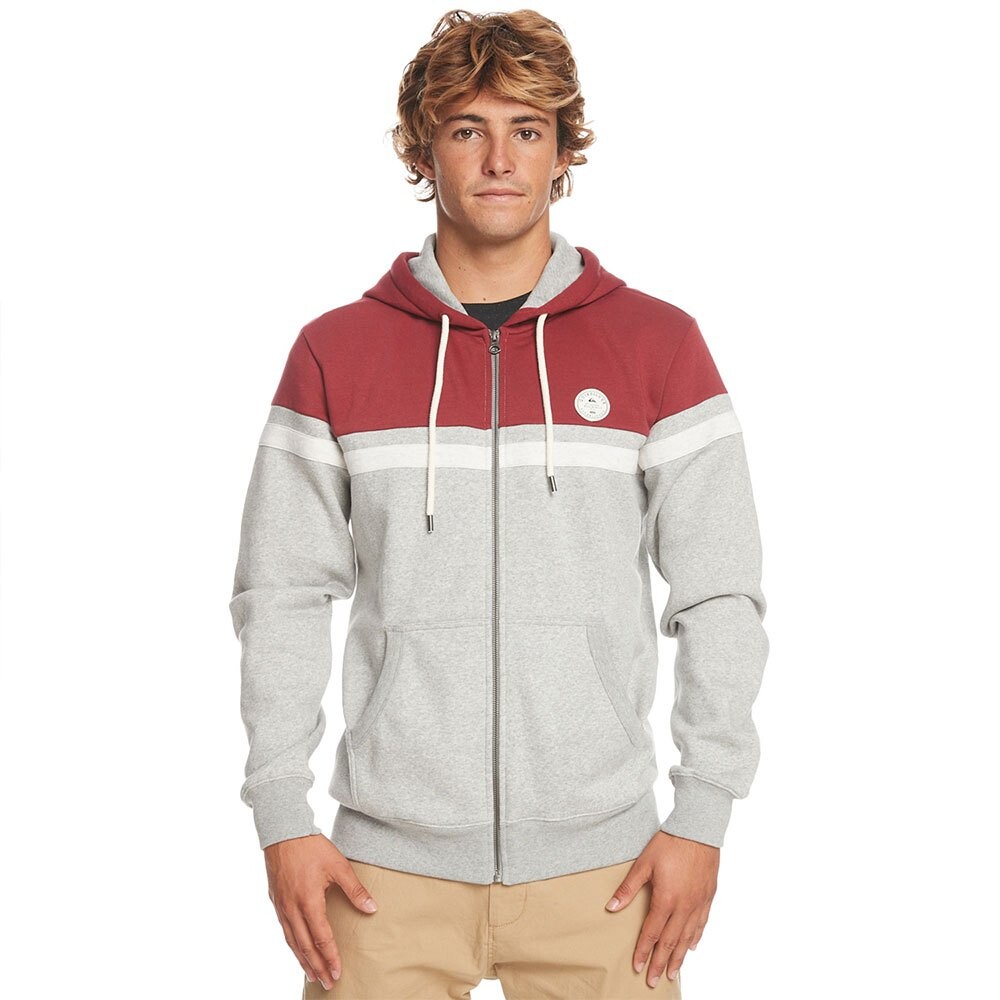 

Толстовка Quiksilver Surf Hood Zip Full Zip, серый
