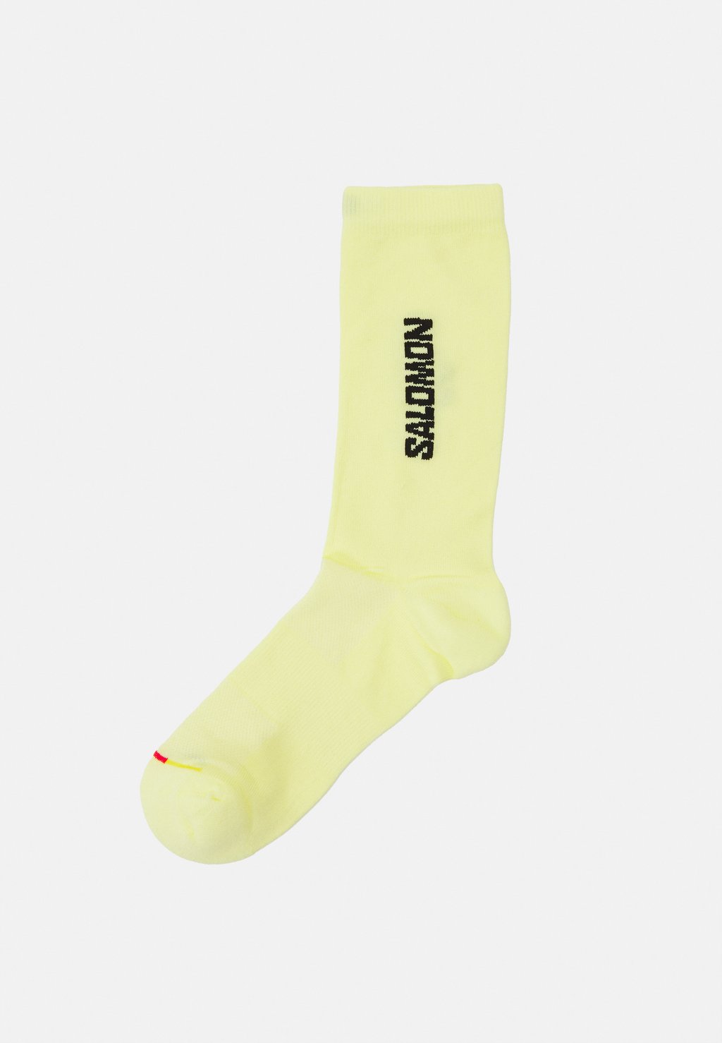 

Носки CREW UNISEX Salomon, цвет sunny lime/black