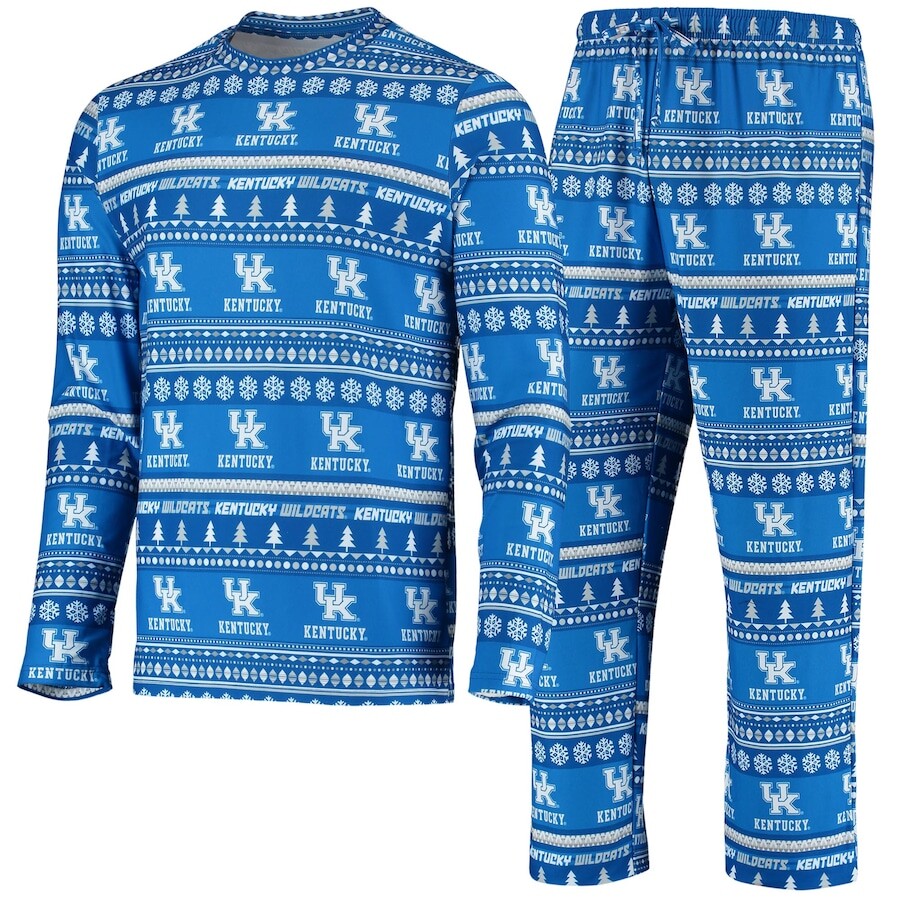 

Пижамный комплект Concepts Sport Kentucky Wildcats, роял