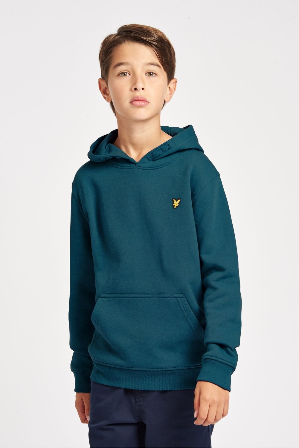 

Классическое худи синего цвета Lyle & Scott, синий