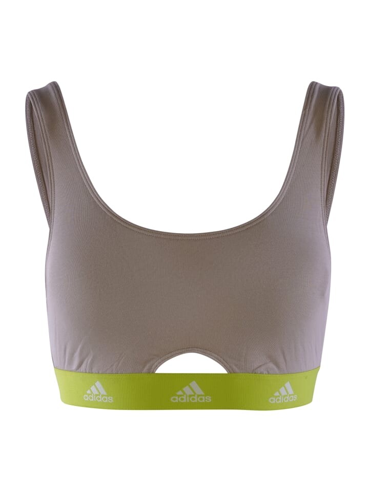 

Бюстье adidas SCOOP BRALETTE, бежевый