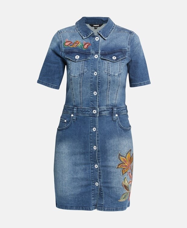 

Джинсовое платье Desigual, синий
