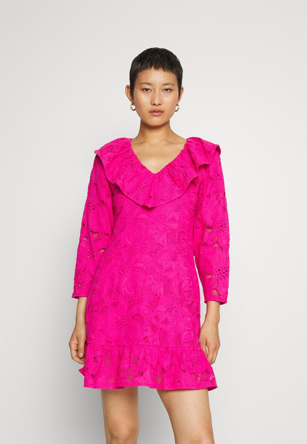 

Летнее платье Ophelie Hofmann Copenhagen, цвет begonia pink