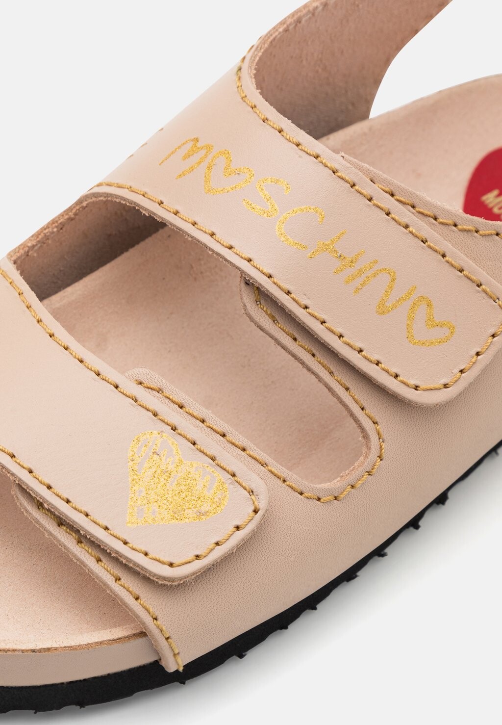 

Сандалии Love Moschino, нудо