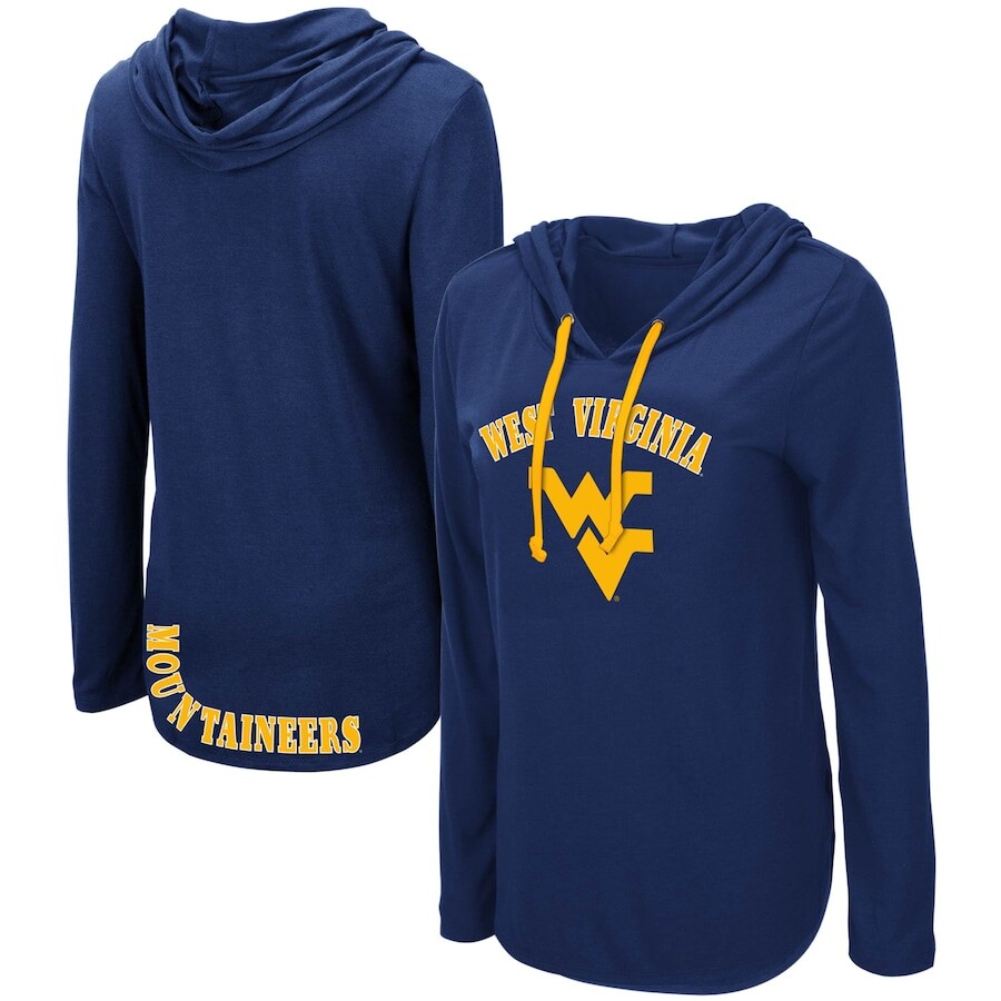 

Футболка с длинным рукавом Colosseum West Virginia Mountaineers, нави
