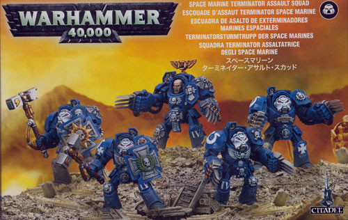 

Миниатюра Games Workshop Warhammer 40K: Space Marine Terminator Close Combat Squad