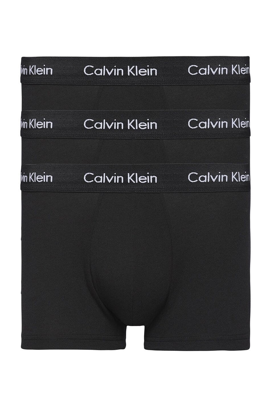 

Хлопковые трусы в упаковке 3 шт Calvin Klein, черный