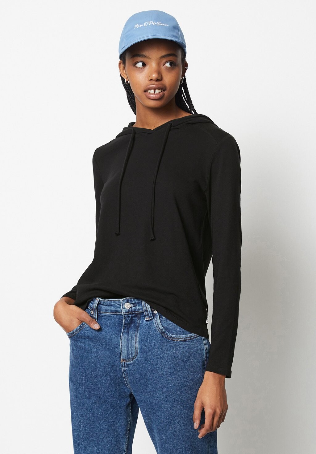 

Блузка с длинными рукавами REGULAR Marc O'Polo DENIM, черный