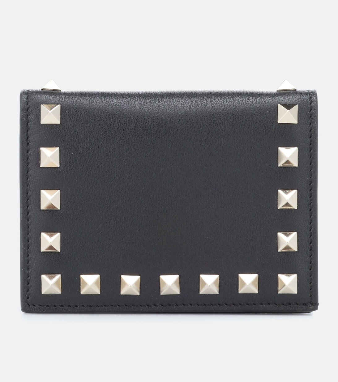 

Кожаный кошелек Valentino Garavani Rockstud Valentino Garavani, черный